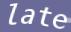 Enter the word